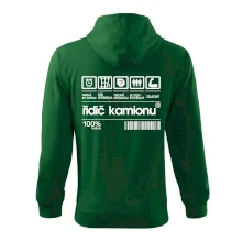 Čárový kód řidič kamionu Čárový kód řidič kamionu