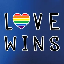 Love wins nápis