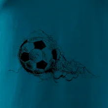 Fotbalový míč - kresba tužkou