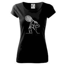 Tenistka  jednim tahem