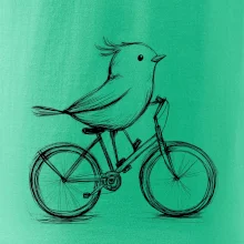 Ptáček na kole