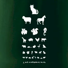 Oční test zvířatka