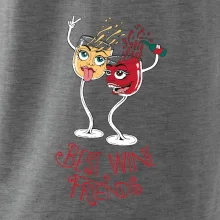 Best wine friends dancing (Pecka design)