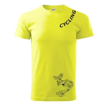 Cycling nápis šikmo