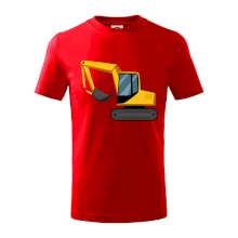 Bagr bez nápisu  z boku