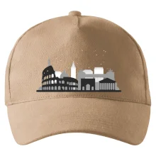 Řím silueta památky