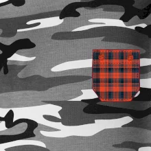 Flanelové triko červené