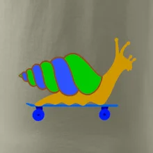 Šnek na skateboardu (Moňas)