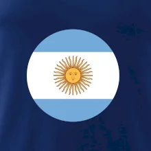 Argentina vlajka kulatá