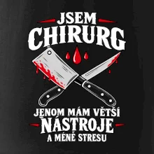 Řezník chirurg s většími nástroji