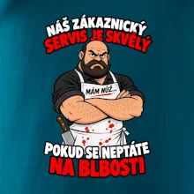 Řezník skvělý zákaznický servis