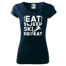 Eat sleep ski repeat