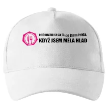 Omlouvám se za to, co jsem řekla, když jsem měla hlad