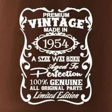 Vintage Etiketa - 1954