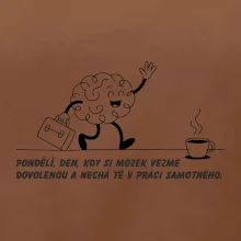 Pondělí, den, kdy si mozek vezme dovolenou