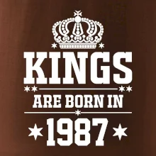 Kings are born in 1987