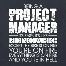 Being A Project Manager - bike