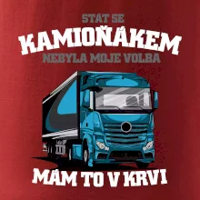 Stát se kamioňákem nebyla moje volba