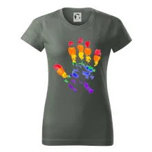 LGBT hand print