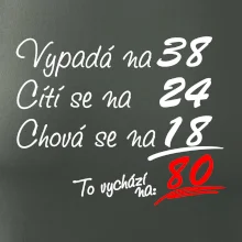 Vypadá, cítí se, chová se - 80 let