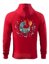 Folklor - slepice s kopretinou