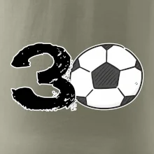 Fotbal kulaté narozeniny 30
