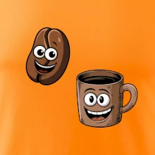 Parové triko - Hrnek a káva