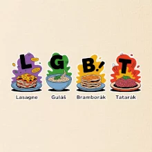 LGBT - Lasagne, Guláš, Bramborák, Tatarák