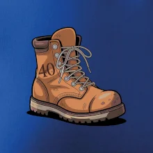 Turistická narozeninová bota 40