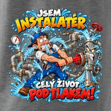 Instalatér celý život pod tlakem komiks