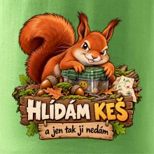 Hlídám keš veverka s pokladem