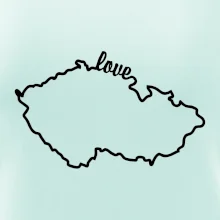 Czech love mapa