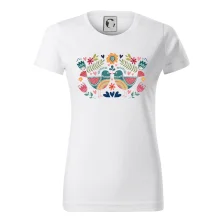 Folklor - dva barevní ptáčci