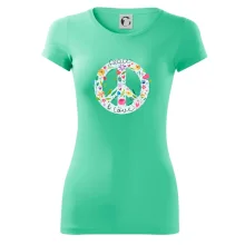 Peace and love symbol