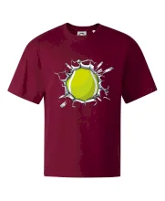 Tenisový míč v triku