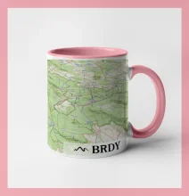 Hrnek - Brdy mapa