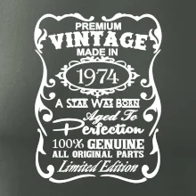 Vintage Etiketa - 1974