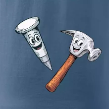 Parové triko - Kladivo a hřebík