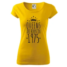 Queens are born in 1975