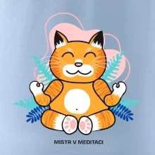 Kočka - mistr v meditaci (Pecka design)