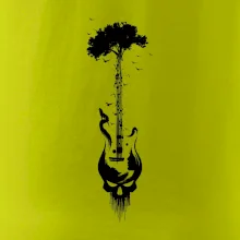 Kytara strom a lebka