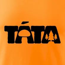 Táta nápis - houbař