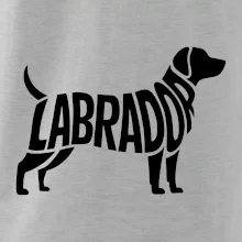 Labrador nápis v těle