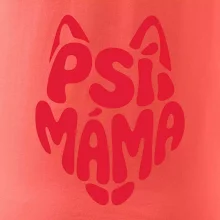 Psí máma nápis v hlavě