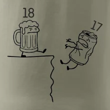 Pivo narozeniny - útes 18 let