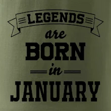 Legends are born in January