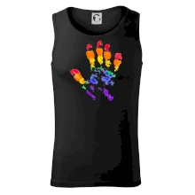 LGBT hand print