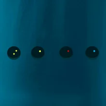 Evolution squash ball