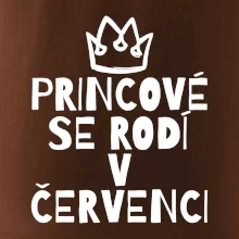 Princové se rodí v červenci