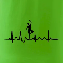 EKG tanečník muž